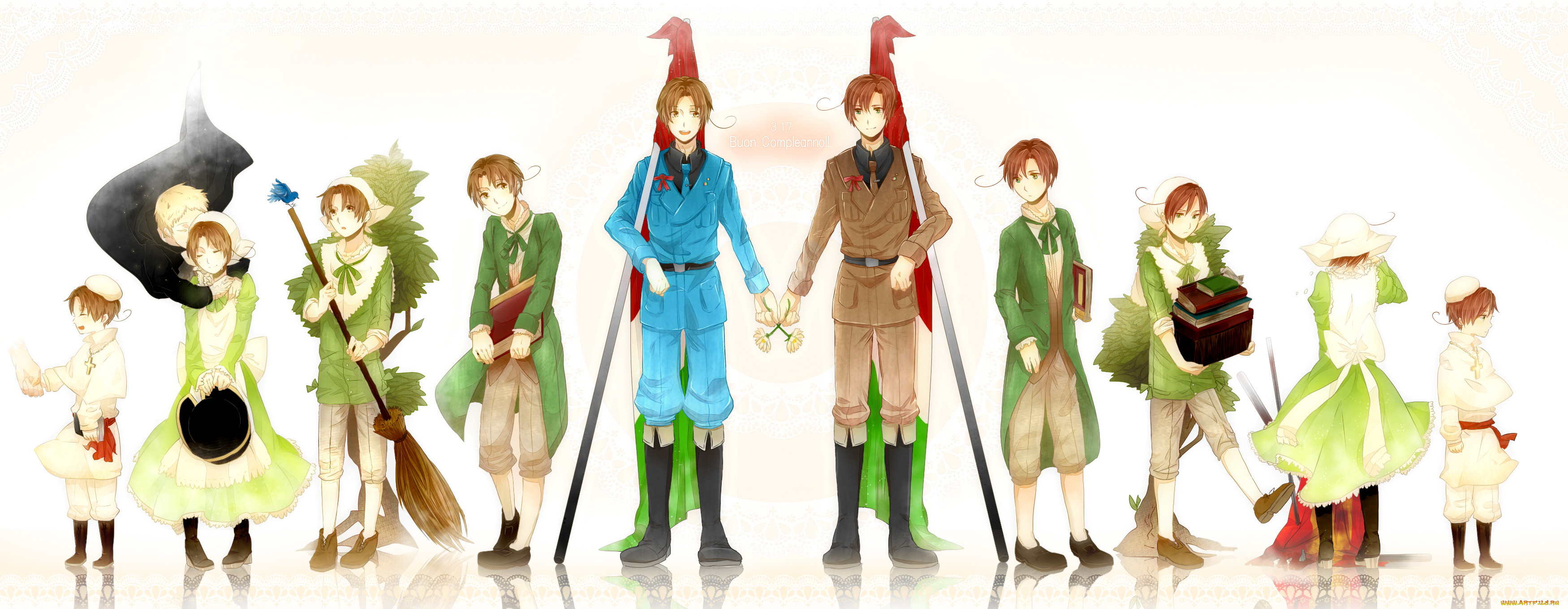 , hetalia,  axis powers, , , 